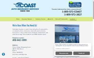 Coast Auto Insurance of Gilroy