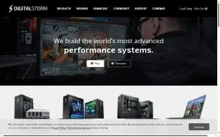 Digital Storm Inc website