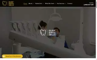 Gilroy Dental Smiles website