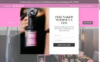 Glam Tans By Jeeti, LLC of Gilroy website