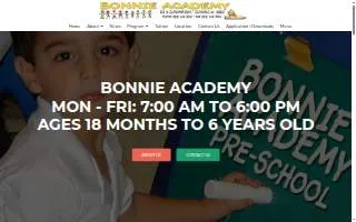 Bonnie Academy website