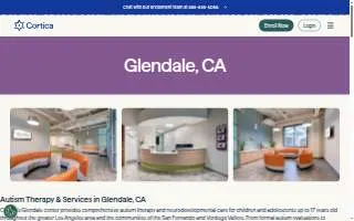 Cortica Glendale website