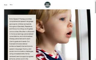 Echo Speech Therapy, Inc. website
