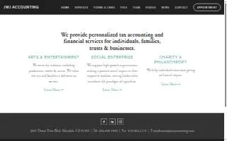 JWJ Accounting website