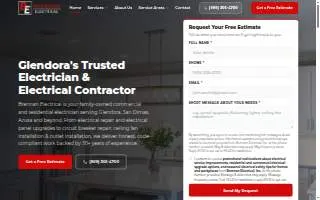 Brennan Electrical website