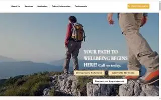 Foothill Chiropractic Center website