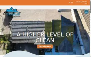 Foothill Pressure Washing LLC website