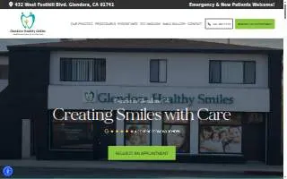 Glendora Healthy Smiles website