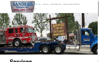 Sanders Towing Inc