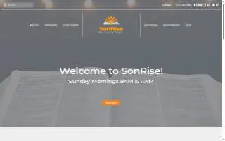 Sonrise Christian School & Daycare website