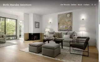 Beth Harake Interiors website