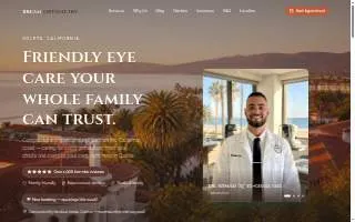 Bream Optometry website