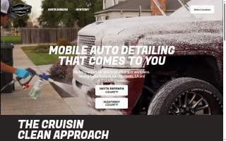 Cruisin Clean Detailing website