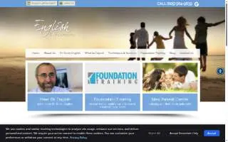 English Chiropractic website