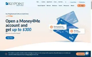 KeyPoint Credit Union of Pleasanton website
