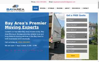 Bay Area Moving & Storage of Granite Bay
