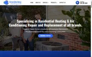 Granite Bay Heating & Air LLC website