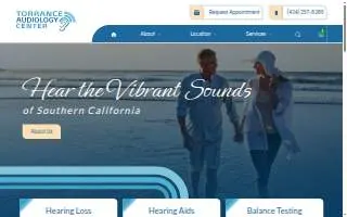 Torrance Audiology Center of Granite Bay website