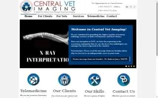 Central Vet Imaging website