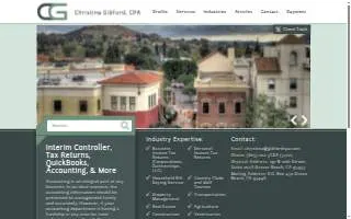 Christina Gibford, CPA website