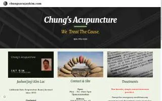Chung's Acupuncture Clinic of Grover Beach website