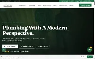 Modern Perspective Plumbing website