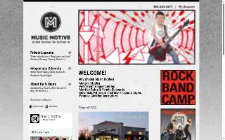 Music Motive South website