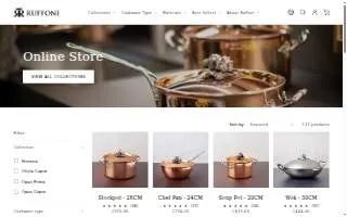 Ruffoni's Home Appliance website