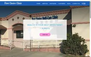First Choice Clinic of Hacienda Heights website