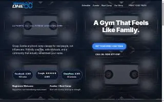 Fitness One80, Inc of Hacienda Heights website