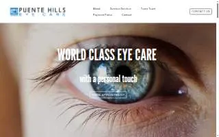 Puente Hills Eye Care of Hacienda Heights website