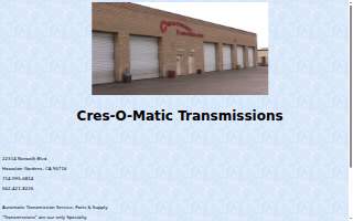 Cres-O-matic Transmission