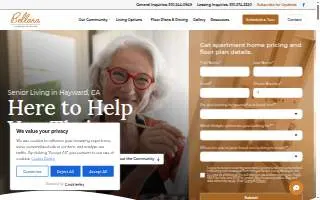 Bellara Senior Living website
