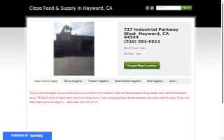 Close Feed & Supply