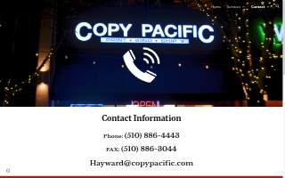 Copy Pacific Inc.
