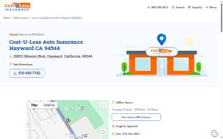 Cost-U-Less Insurance of Hayward