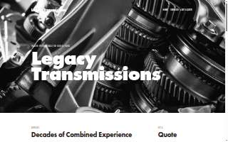 Legacy Transmissions