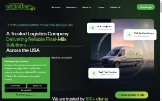 Neonline Logistics - Courier Service, Same Day Delivery, Medical Courier Service, Expedited Freight website