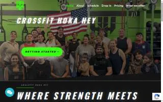 Crossfit Hoka Hey website