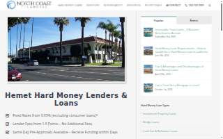 Hard Money Lenders Hemet CA