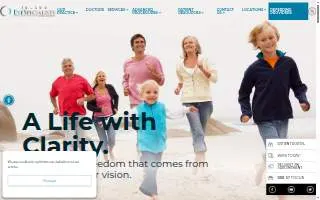 Inland Eye Specialists of Hemet website