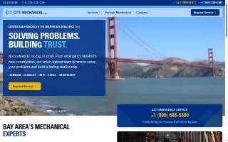 City Mechanical, Inc. website