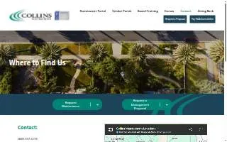 Collins Management website