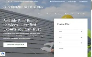 El Sobrante Roof Repair website