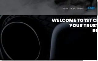 1st Class Auto Body of Hesperia website