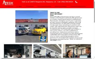 ATech Transmission website