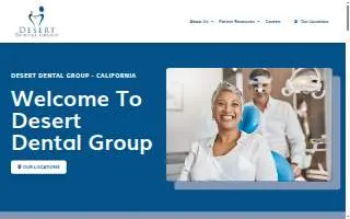 Desert Dental Group - Hesperia website