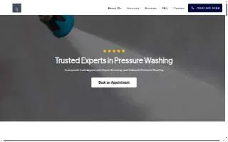 DPressure Wash website