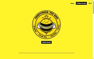 Honeymoon Tea Bar website