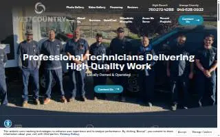 West Country HVAC website